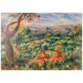 Darstellung des Puzzle-Motivs Landscape (Paysage) (1916) by Pierre-Auguste Renoir – Puzzleteile: 1000