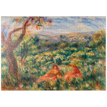 puzzleplate Landscape (Paysage) (1916) by Pierre-Auguste Renoir 1000 Puzzle