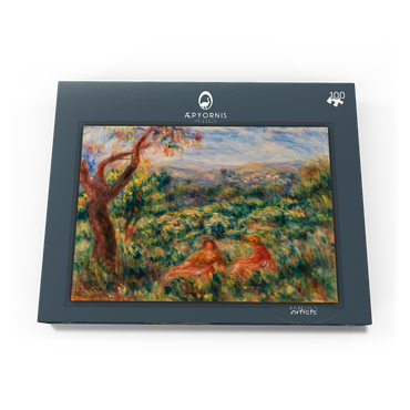 Landscape (Paysage) (1916) by Pierre-Auguste Renoir 100 Puzzle Schachtel Ansicht3