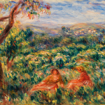 Landscape (Paysage) (1916) by Pierre-Auguste Renoir 100 Puzzle 3D Modell