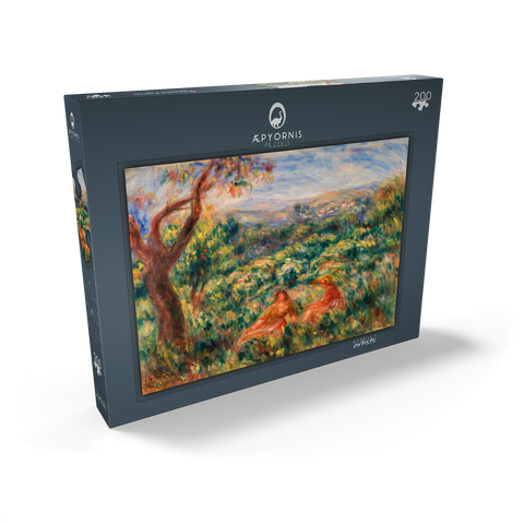 Landscape (Paysage) (1916) by Pierre-Auguste Renoir 200 Puzzle Schachtel Ansicht2