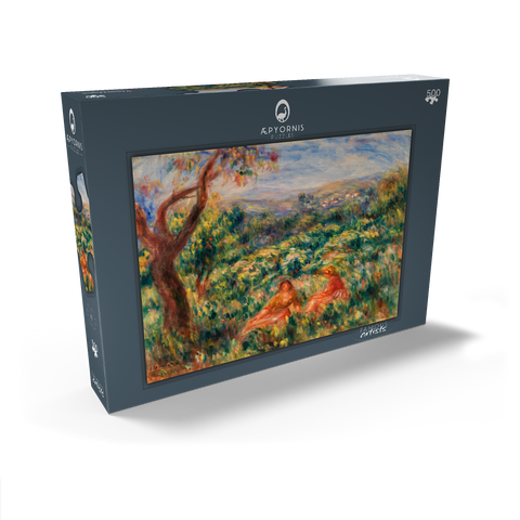 Landscape (Paysage) (1916) by Pierre-Auguste Renoir 500 Puzzle Schachtel Ansicht2