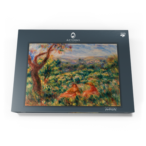Landscape (Paysage) (1916) by Pierre-Auguste Renoir 500 Puzzle Schachtel Ansicht3
