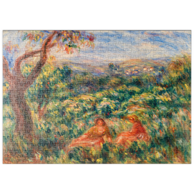 Darstellung des Puzzle Motivs Landscape (Paysage) (1916) by Pierre-Auguste Renoir - Puzzleteile: 500