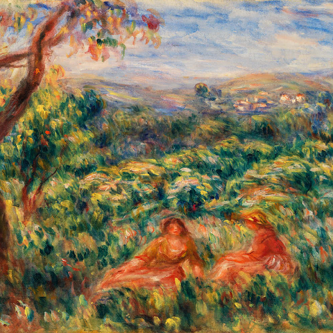 Landscape (Paysage) (1916) by Pierre-Auguste Renoir 500 Puzzle 3D Modell