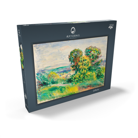 Landscape (1890) by Pierre-Auguste Renoir 100 Puzzle Schachtel Ansicht2