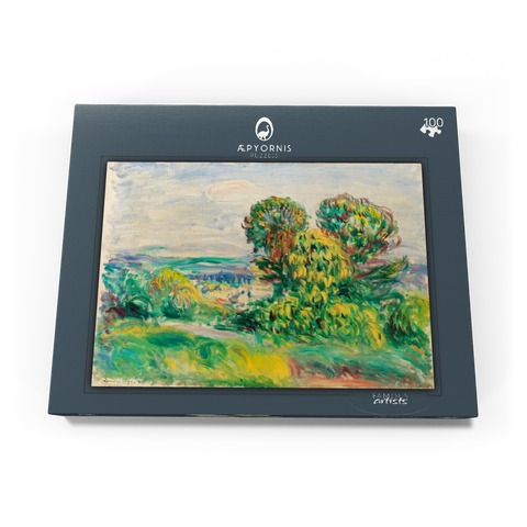 Landscape (1890) by Pierre-Auguste Renoir 100 Puzzle Schachtel Ansicht3