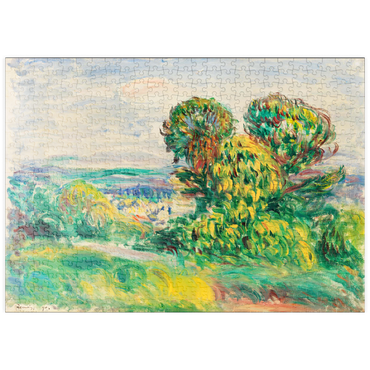 puzzleplate Landscape (1890) by Pierre-Auguste Renoir 500 Puzzle
