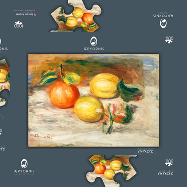 Lemons and Orange (Citrons et orange) (1913) by Pierre-Auguste Renoir 1000 Puzzle Schachtel 3D Modell