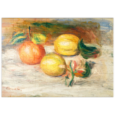 puzzleplate Lemons and Orange (Citrons et orange) (1913) by Pierre-Auguste Renoir 100 Puzzle