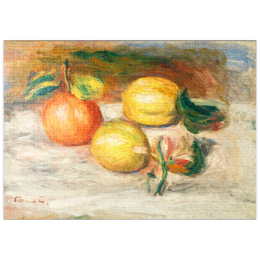 puzzleplate Lemons and Orange (Citrons et orange) (1913) by Pierre-Auguste Renoir 500 Puzzle