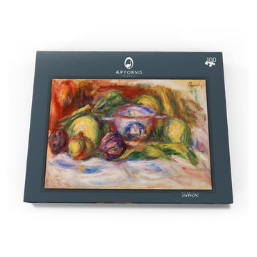 Bowl, Figs, and Apples (Écuelle, figues et pommes) (1916) by Pierre-Auguste Renoir 100 Puzzle Schachtel Ansicht3