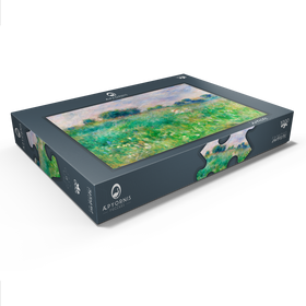 Alternative Darstellung des Puzzle-Motivs Meadow (La Prairie) (1880) by Pierre-Auguste Renoir – Puzzleteile: 1000