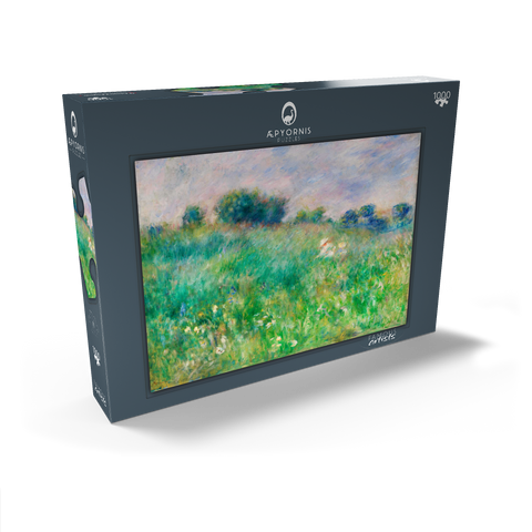 Meadow (La Prairie) (1880) by Pierre-Auguste Renoir 1000 Puzzle Schachtel Ansicht2