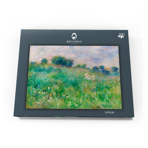 Meadow (La Prairie) (1880) by Pierre-Auguste Renoir 100 Puzzle Schachtel Ansicht3