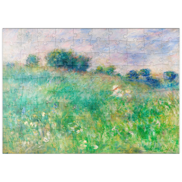 puzzleplate Meadow (La Prairie) (1880) by Pierre-Auguste Renoir 100 Puzzle