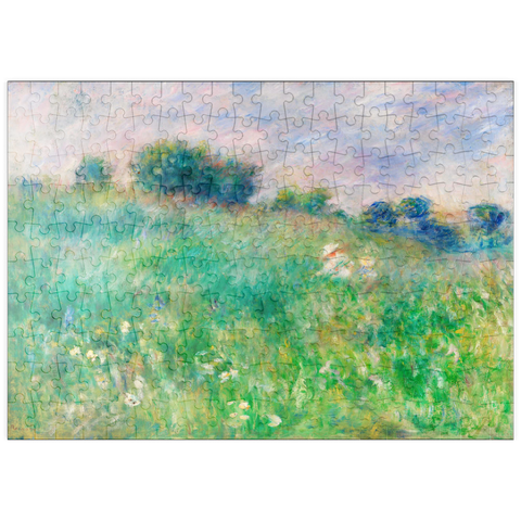 puzzleplate Meadow (La Prairie) (1880) by Pierre-Auguste Renoir 200 Puzzle