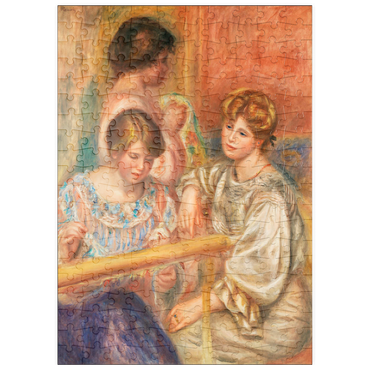 puzzleplate Embroiderers (Les Brodeuses) (1902) by Pierre-Auguste Renoir 200 Puzzle