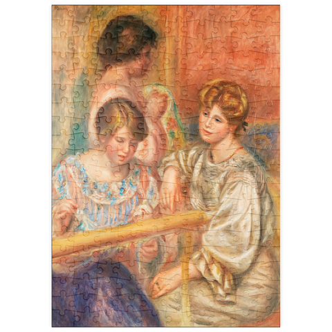 puzzleplate Embroiderers (Les Brodeuses) (1902) by Pierre-Auguste Renoir 200 Puzzle