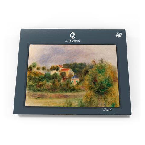 Houses in a Park (Maisons dans un parc) (1911) by Pierre-Auguste Renoir 100 Puzzle Schachtel Ansicht3