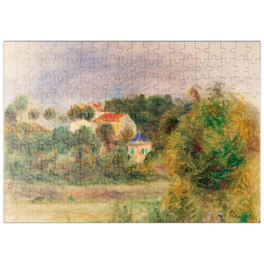 puzzleplate Houses in a Park (Maisons dans un parc) (1911) by Pierre-Auguste Renoir 200 Puzzle