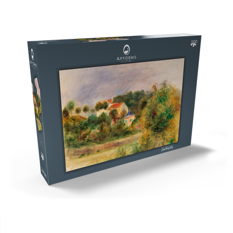 Houses in a Park (Maisons dans un parc) (1911) by Pierre-Auguste Renoir 500 Puzzle Schachtel Ansicht2