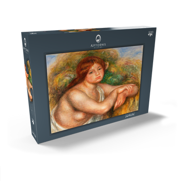 Nude Study, Bust of a Woman (Étude de nu, buste de femme) (1910) by Pierre-Auguste Renoir 500 Puzzle Schachtel Ansicht2