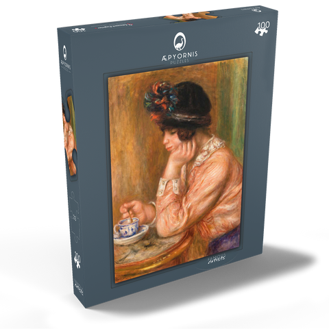 Cup of Chocolate (La Tasse de chocolat) (1914) by Pierre-Auguste Renoir 100 Puzzle Schachtel Ansicht2