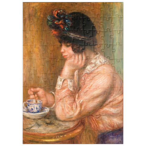 puzzleplate Cup of Chocolate (La Tasse de chocolat) (1914) by Pierre-Auguste Renoir 100 Puzzle