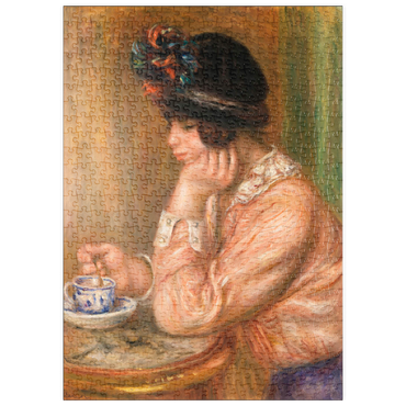 puzzleplate Cup of Chocolate (La Tasse de chocolat) (1914) by Pierre-Auguste Renoir 500 Puzzle
