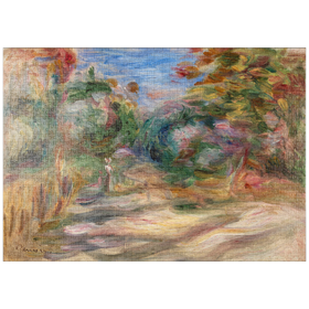 Darstellung des Puzzle-Motivs Landscape (Paysage) (1911) by Pierre-Auguste Renoir – Puzzleteile: 1000