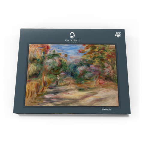 Landscape (Paysage) (1911) by Pierre-Auguste Renoir 100 Puzzle Schachtel Ansicht3