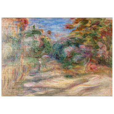 puzzleplate Landscape (Paysage) (1911) by Pierre-Auguste Renoir 100 Puzzle