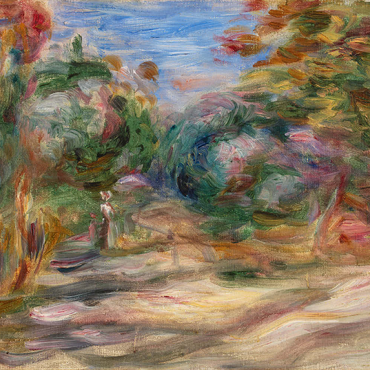 Landscape (Paysage) (1911) by Pierre-Auguste Renoir 500 Puzzle 3D Modell