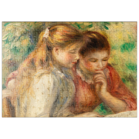 Darstellung des Puzzle Motivs Reading (La Lecture) (1891) by Pierre-Auguste Renoir - Puzzleteile: 200