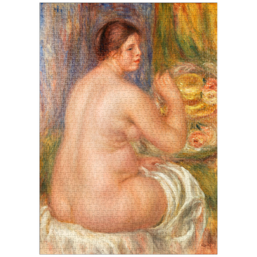 puzzleplate Nude from the Back (Nu de dos) (1917) by Pierre-Auguste Renoir 1000 Puzzle