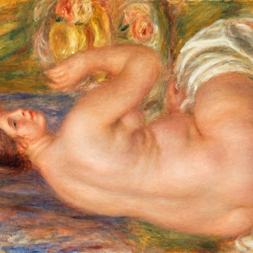 Nude from the Back (Nu de dos) (1917) by Pierre-Auguste Renoir 1000 Puzzle 3D Modell