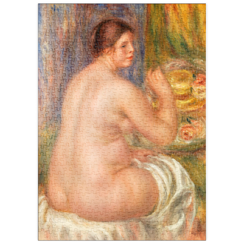 puzzleplate Nude from the Back (Nu de dos) (1917) by Pierre-Auguste Renoir 500 Puzzle