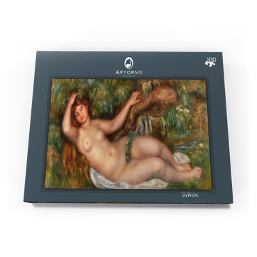 Reclining Nude (Femme nue couchée) (1910) by Pierre-Auguste Renoir 100 Puzzle Schachtel Ansicht3