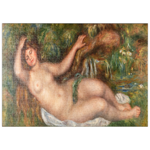 puzzleplate Reclining Nude (Femme nue couchée) (1910) by Pierre-Auguste Renoir 500 Puzzle