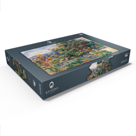 Alternative Darstellung des Puzzle-Motivs Le Béal (1912) by Pierre-Auguste Renoir – Puzzleteile: 1000