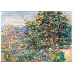 Darstellung des Puzzle-Motivs Le Béal (1912) by Pierre-Auguste Renoir – Puzzleteile: 1000