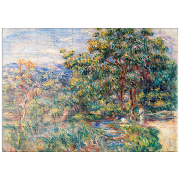 puzzleplate Le Béal (1912) by Pierre-Auguste Renoir 100 Puzzle