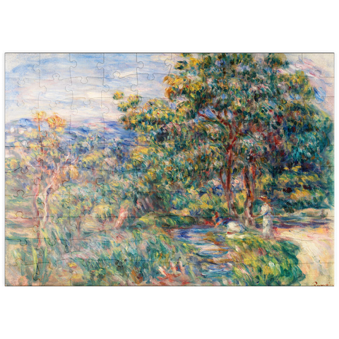 puzzleplate Le Béal (1912) by Pierre-Auguste Renoir 100 Puzzle