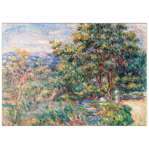 puzzleplate Le Béal (1912) by Pierre-Auguste Renoir 500 Puzzle