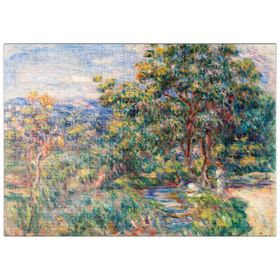 Darstellung des Puzzle Motivs Le Béal (1912) by Pierre-Auguste Renoir - Puzzleteile: 500