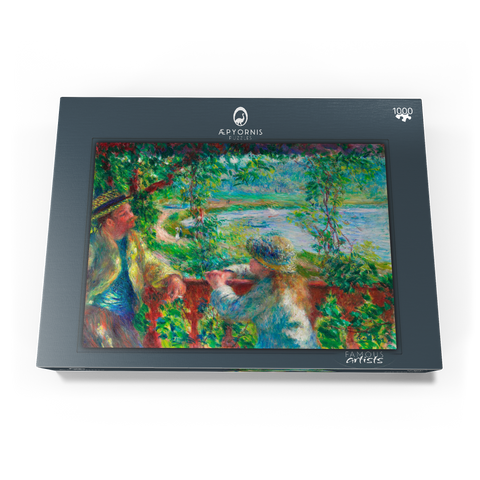 Near the Lake (1879–1890) by Pierre-Auguste Renoir 1000 Puzzle Schachtel Ansicht3