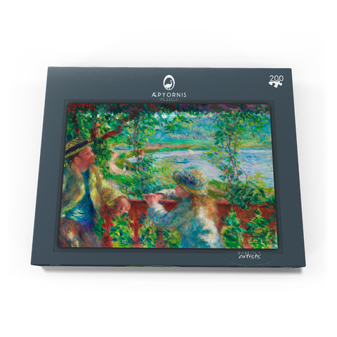 Near the Lake (1879–1890) by Pierre-Auguste Renoir 200 Puzzle Schachtel Ansicht3