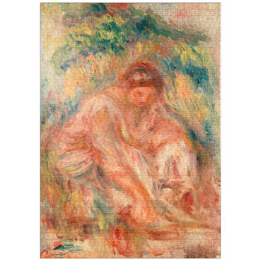 puzzleplate Sketch of a Woman (Esquisse de femme) (1916) by Pierre-Auguste Renoir 1000 Puzzle
