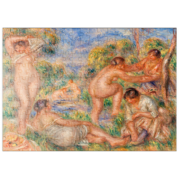 puzzleplate Bathing Group (1916) by Pierre-Auguste Renoir 200 Puzzle